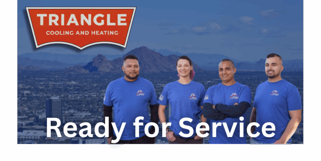 Triangle Cooling and Heating picture of Company Employees in Mesa, AZ