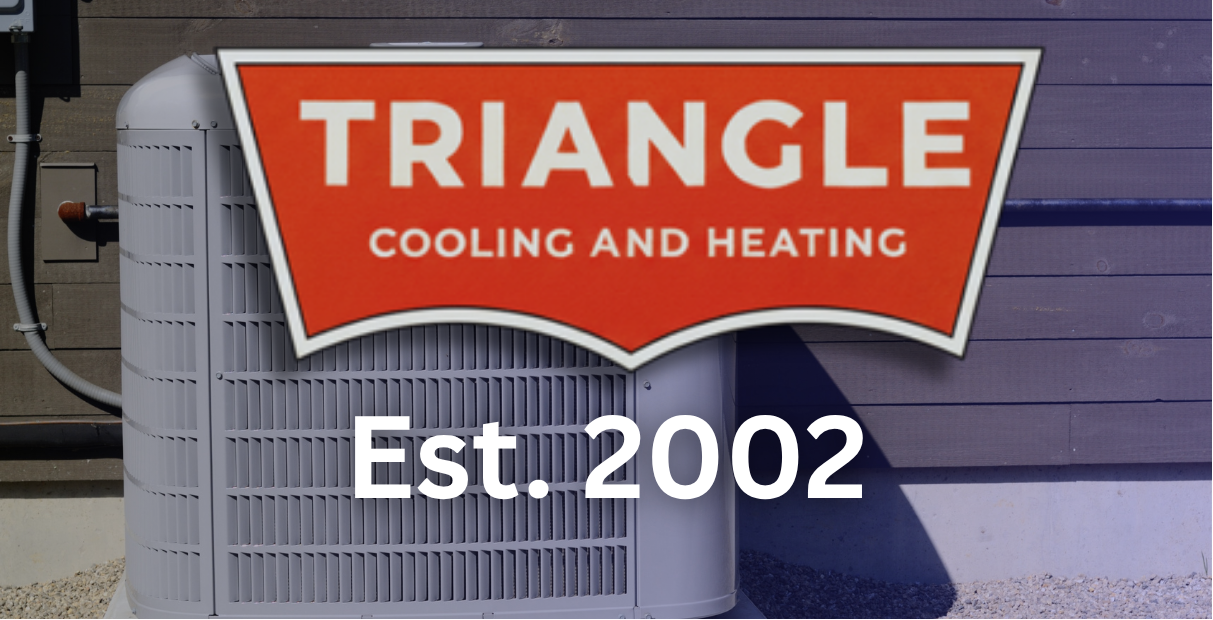 Triangle Cooling and Heating providing service to an HVAC Unit in Mesa, AZ